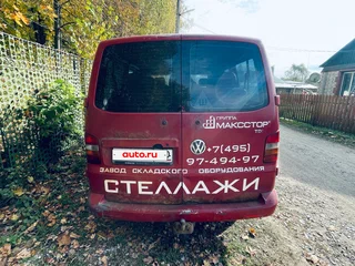 2004 Volkswagen Transporter T5, красный, 550000 рублей, вид 4