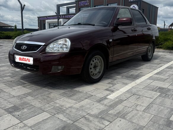 2008 Lada (ВАЗ) Priora I, пурпурный, 310000 рублей
