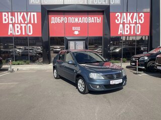 2010 Renault Logan I Рестайлинг, синий, 570000 рублей, вид 3