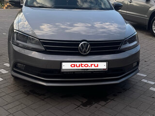 2017 Volkswagen Jetta VI Рестайлинг, бежевый, 1330000 рублей, вид 2