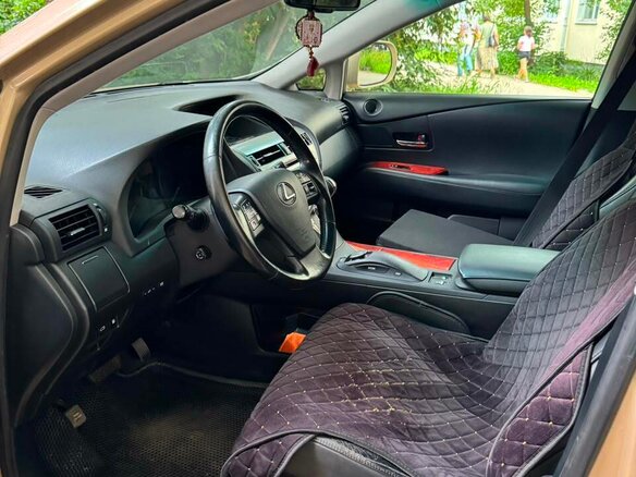 2009 Lexus RX 450h III, бежевый, 1750000 рублей - вид 12