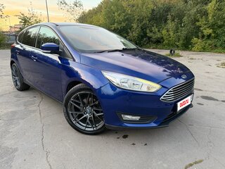 2018 Ford Focus III Рестайлинг, синий, 1250000 рублей, вид 3