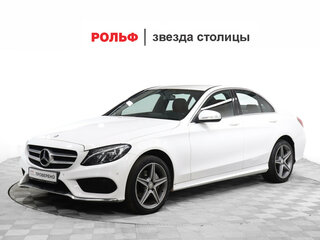 2014 Mercedes-Benz C-Класс 180 IV (W205), белый, 2450000 рублей, вид 1