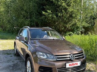 2012 Volkswagen Touareg II, коричневый, 1469000 рублей, вид 5