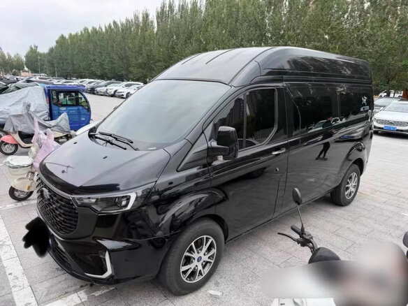 2023 Ford Transit Custom SWB I (China Market), чёрный - вид 9