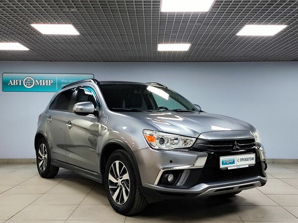 2018 Mitsubishi ASX I Рестайлинг 2, серый, 1651700 рублей - вид 2