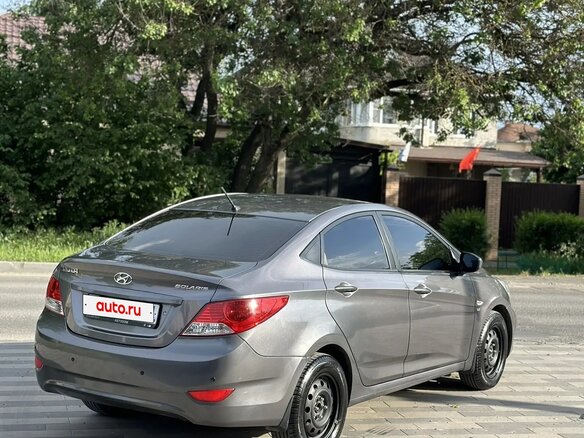 2011 Hyundai Solaris I, серый, 668666 рублей - вид 6