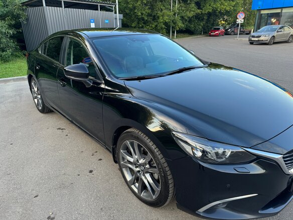 2018 Mazda 6 III (GJ) Рестайлинг, чёрный, 2250000 рублей