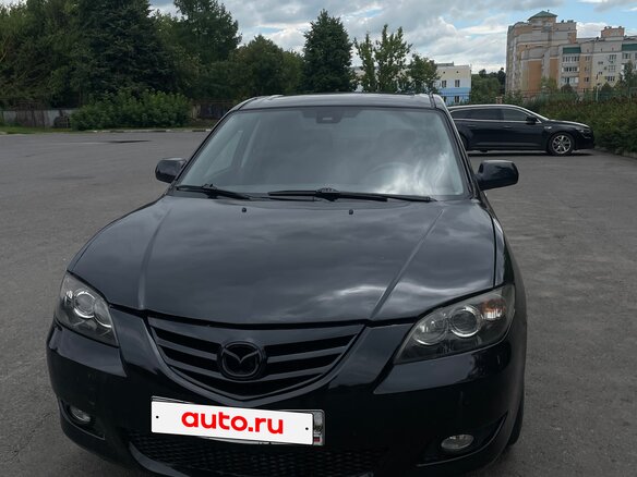 2004 Mazda 3 I (BK), чёрный, 470000 рублей - вид 1