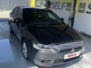2008 Mitsubishi Lancer X, чёрный, 350000 рублей, вид 3