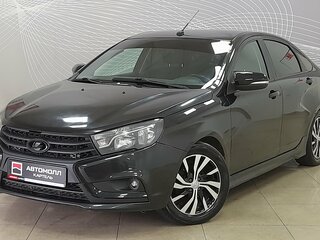 2017 Lada (ВАЗ) Vesta I, чёрный, 629000 рублей, вид 1