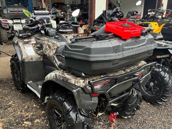 2024 CFMoto CFORCE 520 L, зелёный - вид 1