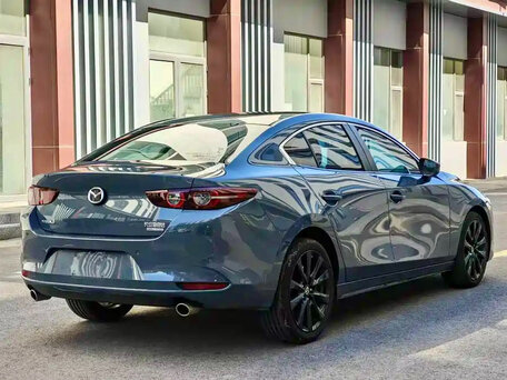 2023 Mazda 3 Axela IV (BP), голубой, 2300000 рублей, вид 4