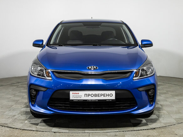 2020 Kia Rio IV, синий, 1579777 рублей - вид 1