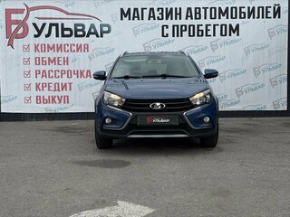 2018 Lada (ВАЗ) Vesta SW Cross I, синий, 1066000 рублей, вид 2