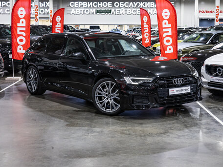 2019 Audi A6 45 TDI V (C8), чёрный, 4590000 рублей, вид 3