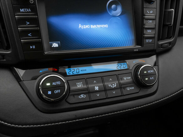2017 Toyota RAV4 IV (XA40) Рестайлинг, белый - вид 14