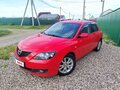 2007 Mazda 3 I (BK) Рестайлинг, красный, 550000 рублей