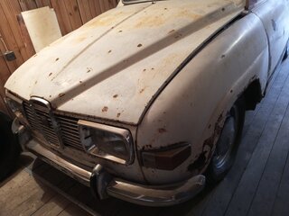 1971 Saab 95, белый, 100000 рублей, вид 2