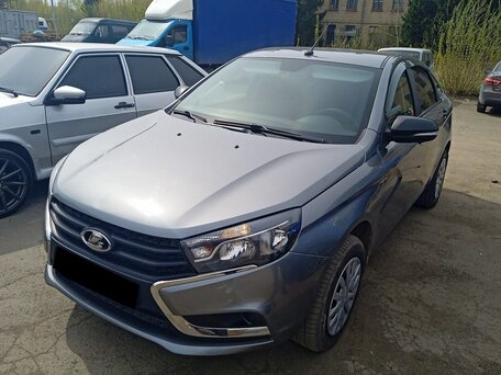2018 Lada (ВАЗ) Vesta I, серый, 746000 рублей, вид 2