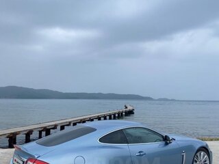 2009 Jaguar XKR II Рестайлинг 1, голубой, 3500000 рублей, вид 5