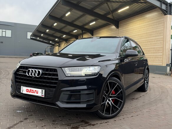 2019 Audi Q7 II (4M), чёрный, 5100000 рублей - вид 35