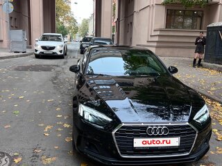 2022 Audi A5 35 TFSI II (F5) Рестайлинг, чёрный, 3900000 рублей, вид 2