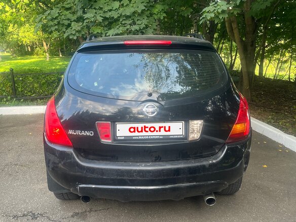 2006 Nissan Murano I (Z50), чёрный - вид 3