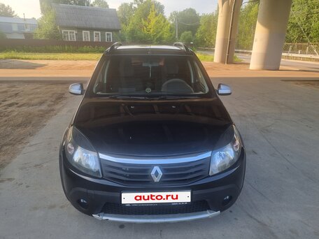 2012 Renault Sandero Stepway I, чёрный, 701000 рублей, вид 2