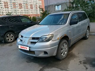2003 Mitsubishi Outlander I, серебристый, 355000 рублей, вид 1