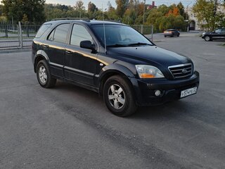 2007 Kia Sorento I Рестайлинг, чёрный, 590000 рублей, вид 3