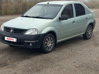 2007 Renault Logan I, серебристый, 300000 рублей, вид 1