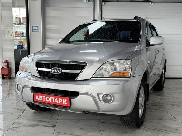 2009 Kia Sorento I Рестайлинг, серый - вид 1