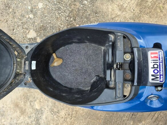 1995 Honda Dio, синий, 60000 рублей - вид 6
