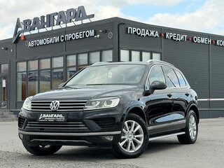 2016 Volkswagen Touareg II Рестайлинг, чёрный, 2350000 рублей, вид 1