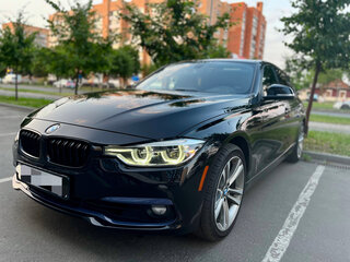 2017 BMW 3 серии 330i xDrive VI (F3x) Рестайлинг, чёрный, 1730000 рублей, вид 2