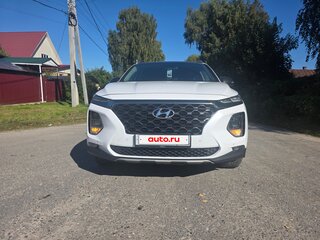 2020 Hyundai Santa Fe IV, белый, 3050000 рублей, вид 2