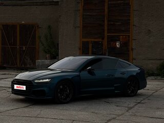 2019 Audi A7 55 TFSI II (4K), зелёный, 4000000 рублей, вид 2