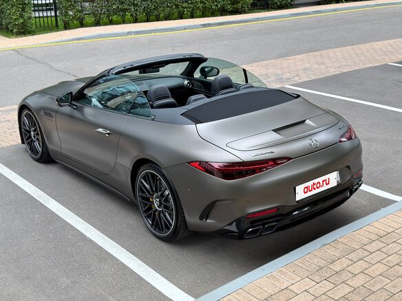 2023 Mercedes-Benz SL-Класс AMG 63 AMG IV (R232), серый - вид 12