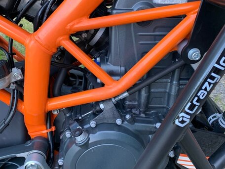 2014 KTM 390 Duke, оранжевый, 345000 рублей, вид 4