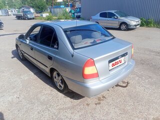 2005 Hyundai Accent ТагАЗ II, серебристый, 280000 рублей, вид 4