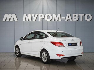 2016 Hyundai Solaris I Рестайлинг, белый, 970000 рублей, вид 2