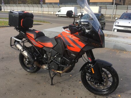2019 KTM 1290 Super Adventure S, оранжевый, 1200000 рублей, вид 1