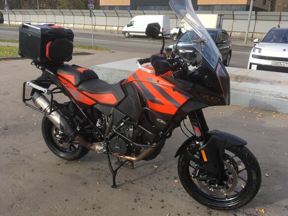 2019 KTM 1290 Super Adventure S, оранжевый, 1200000 рублей