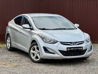 2015 Hyundai Elantra V (MD) Рестайлинг, серебристый, 849777 рублей, вид 3