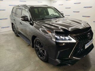 2020 Lexus LX 570 III Рестайлинг 2, чёрный, 11570000 рублей, вид 2