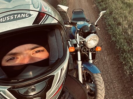1989 Honda NTV 650, синий, 220000 рублей, вид 3