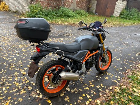 2023 Motoland Scrambler 250, серый, 150000 рублей, вид 3