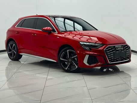 2023 Audi A3 Sportback 35 TFSI IV (8Y), красный, 1980000 рублей, вид 3