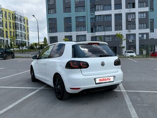 2009 Volkswagen Golf VI, белый, 890000 рублей, вид 3